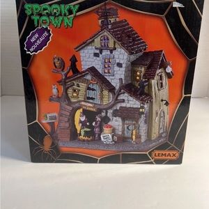 Lemax Spooky Town Witch and Warlock Residence